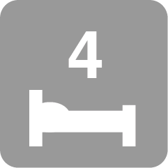 Sleeps 2-4 people